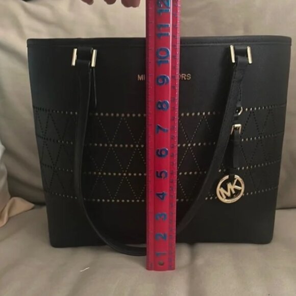 Michael Kors Black Tote Bag - Picture 3 of 5